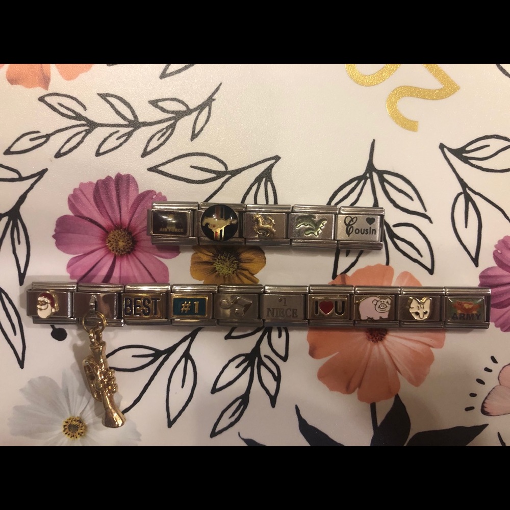 Personal Link bracelet and charms